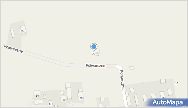 Smogorzów, Cicha, 20, mapa Smogorzów