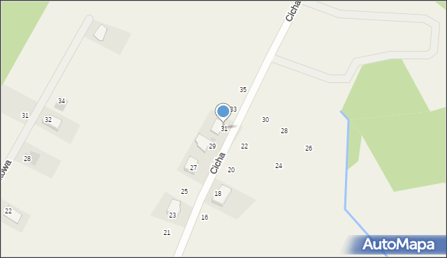 Szkocja, Cicha, 31, mapa Szkocja