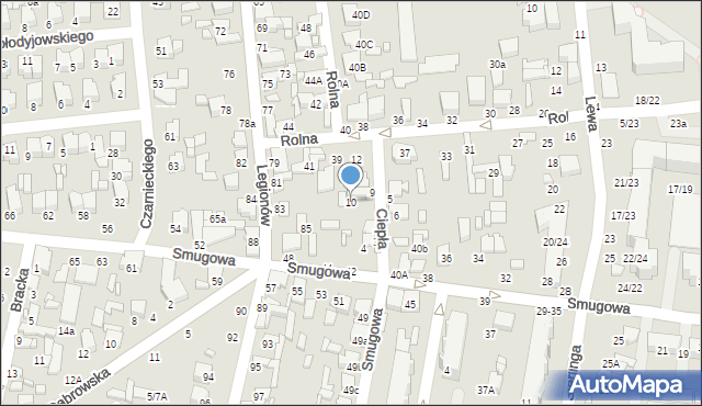 Tomaszów Mazowiecki, Ciepła, 10, mapa Tomaszów Mazowiecki