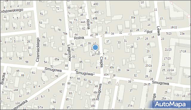 Tomaszów Mazowiecki, Ciepła, 8, mapa Tomaszów Mazowiecki