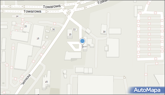 Tychy, Cielmicka, 37, mapa Tychów