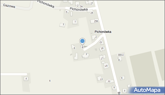 Wołowice, Cichy Kącik, 4, mapa Wołowice