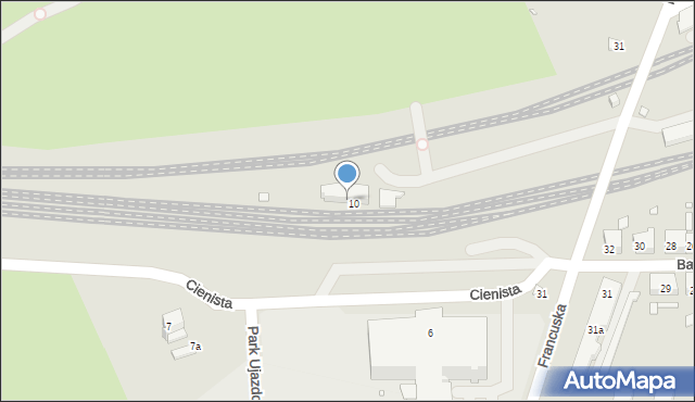 Zgorzelec, Cienista, 8, mapa Zgorzelec