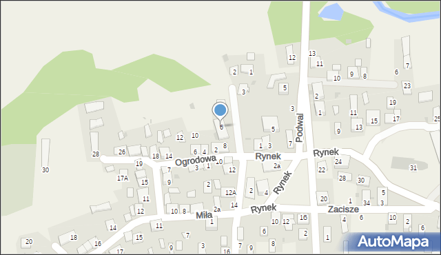 Biskupice, Cmentarna, 6, mapa Biskupice