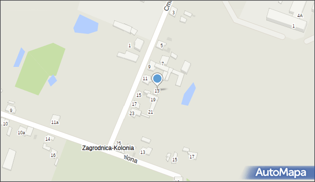 Izbica Kujawska, Cmentarna, 13, mapa Izbica Kujawska