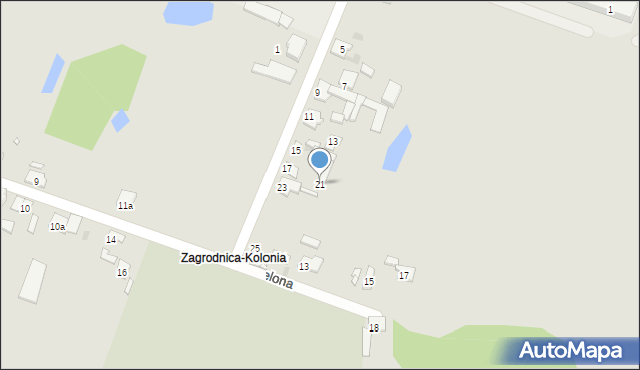 Izbica Kujawska, Cmentarna, 21, mapa Izbica Kujawska
