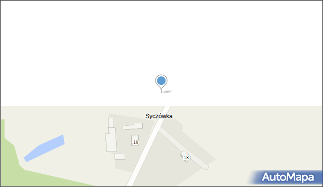 Komarówka Podlaska, Cmentarna, 21, mapa Komarówka Podlaska