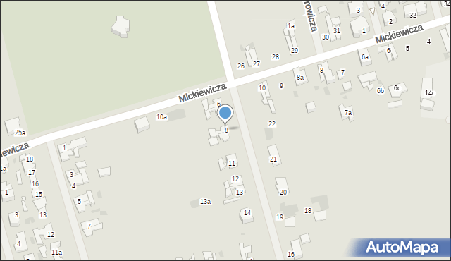 Nowogard, Cmentarna, 8, mapa Nowogard