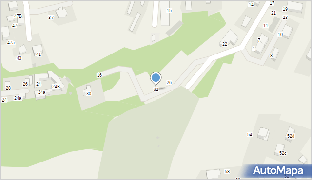 Zabierzów, Cmentarna, 32, mapa Zabierzów