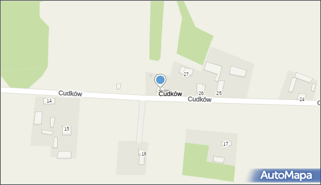 Cudków, Cudków, 28, mapa Cudków