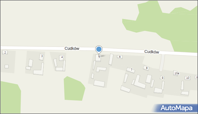 Cudków, Cudków, 5, mapa Cudków