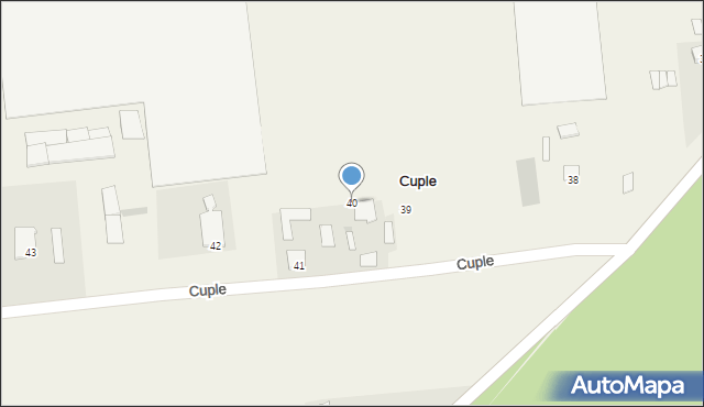 Cuple, Cuple, 40, mapa Cuple