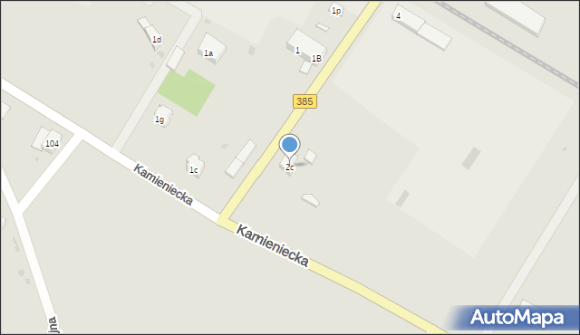 Ząbkowice Śląskie, Cukrownicza, 2c, mapa Ząbkowice Śląskie