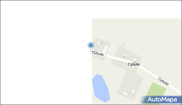 Cybulki, Cybulki, 5, mapa Cybulki