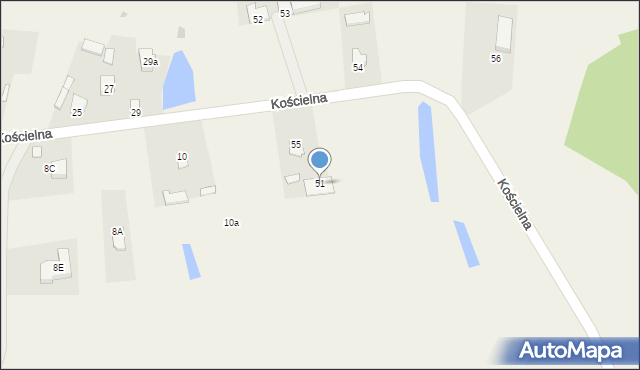 Cyców-Kolonia Druga, Cyców-Kolonia Druga, 51, mapa Cyców-Kolonia Druga