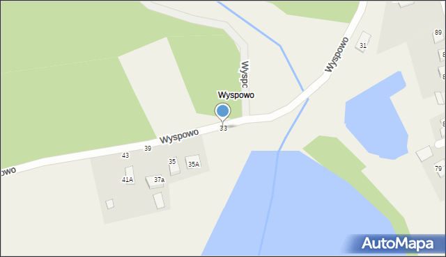 Gniewowo, Cystersów, 33, mapa Gniewowo