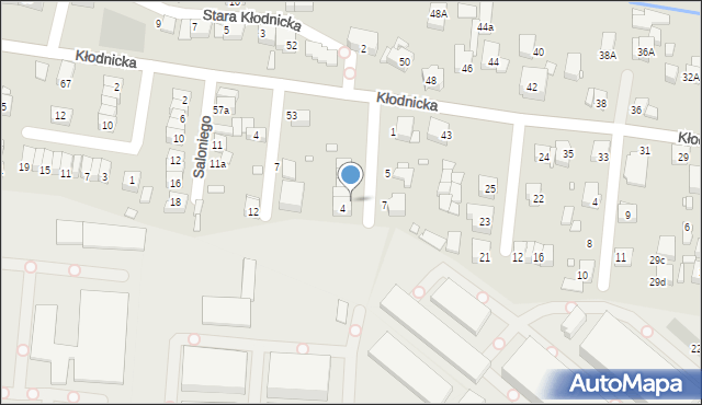 Katowice, Cybulskiego Zbigniewa, 6, mapa Katowic