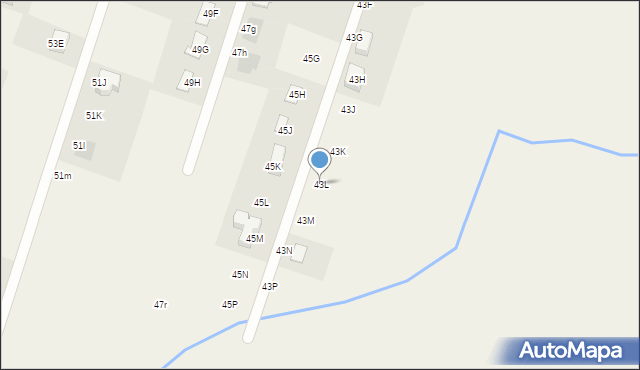 Piątkowisko, Cynkowa, 43L, mapa Piątkowisko