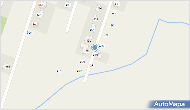 Piątkowisko, Cynkowa, 43N, mapa Piątkowisko