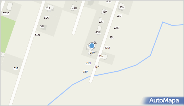Piątkowisko, Cynkowa, 45M, mapa Piątkowisko