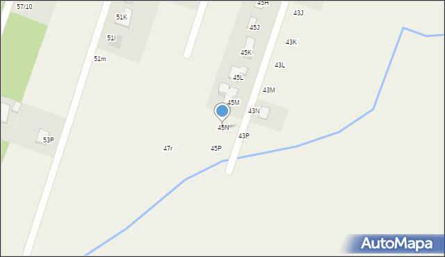 Piątkowisko, Cynkowa, 45N, mapa Piątkowisko