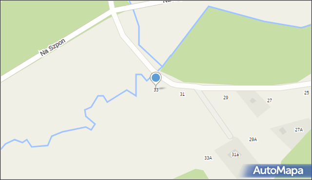 Trzepowo, Cystersów, 33, mapa Trzepowo