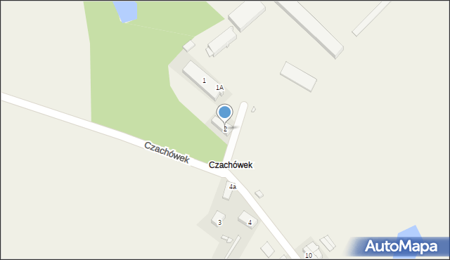 Bądki, Czachówek, 2, mapa Bądki