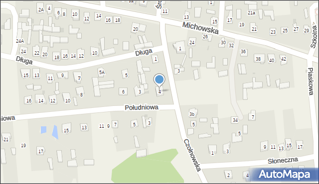 Baranów, Czołnowska, 4, mapa Baranów