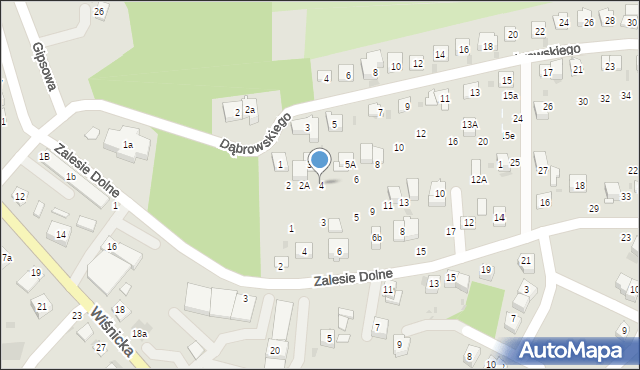 Bochnia, Czyżewicza Michała, 4, mapa Bochni