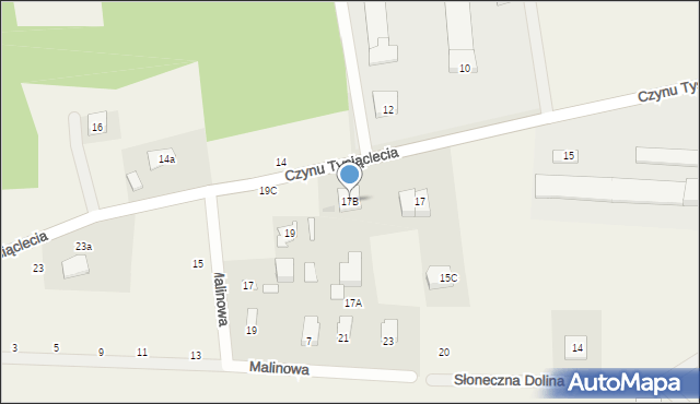 Bojano, Czynu Tysiąclecia, 17B, mapa Bojano