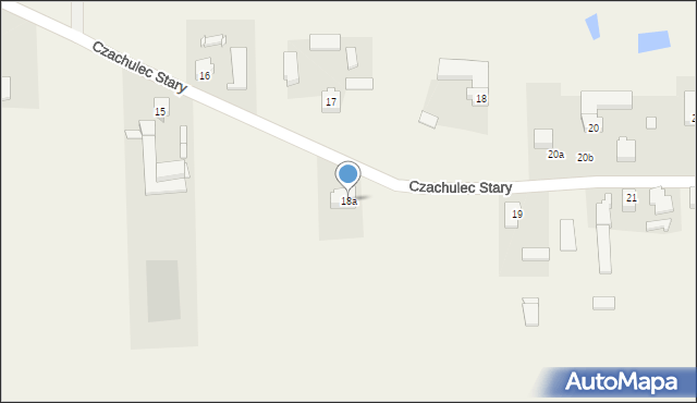 Czachulec Stary, Czachulec Stary, 18a, mapa Czachulec Stary