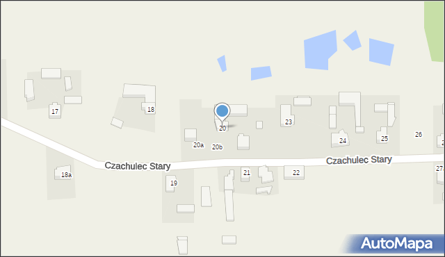 Czachulec Stary, Czachulec Stary, 20, mapa Czachulec Stary
