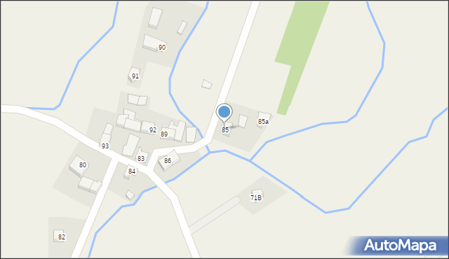 Czadrów, Czadrów, 85, mapa Czadrów