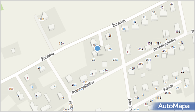 Czaple, Czaple, 40, mapa Czaple