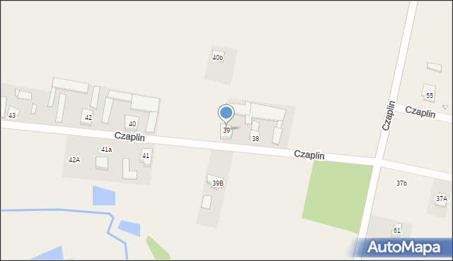 Czaplin, Czaplin, 39, mapa Czaplin