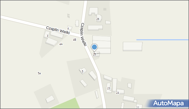 Czaplin Wielki, Czaplin Wielki, 25, mapa Czaplin Wielki