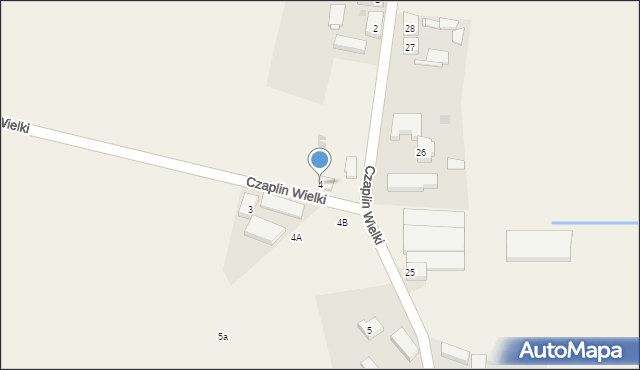 Czaplin Wielki, Czaplin Wielki, 4, mapa Czaplin Wielki