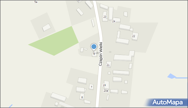 Czaplin Wielki, Czaplin Wielki, 6, mapa Czaplin Wielki