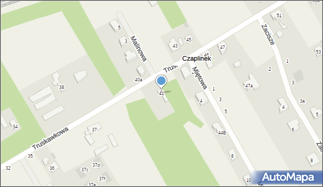 Czaplinek, Czaplinek, 41, mapa Czaplinek