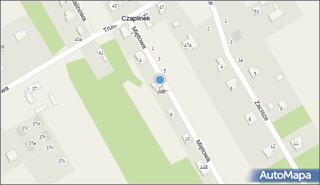 Czaplinek, Czaplinek, 44B, mapa Czaplinek