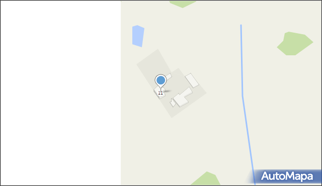Czarkowy Grąd, Czarkowy Grąd, 11, mapa Czarkowy Grąd