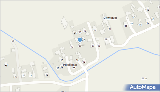 Czarna, Czarna, 44, mapa Czarna