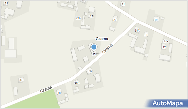 Czarna, Czarna, 35, mapa Czarna