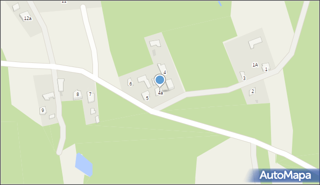 Czarna Sędziszowska, Czarna Sędziszowska, 4a, mapa Czarna Sędziszowska