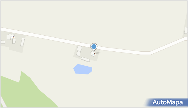 Czarna Wieś, Czarna Wieś, 1b, mapa Czarna Wieś