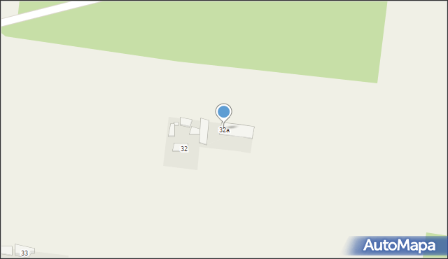 Czarna Wieś, Czarna Wieś, 32a, mapa Czarna Wieś