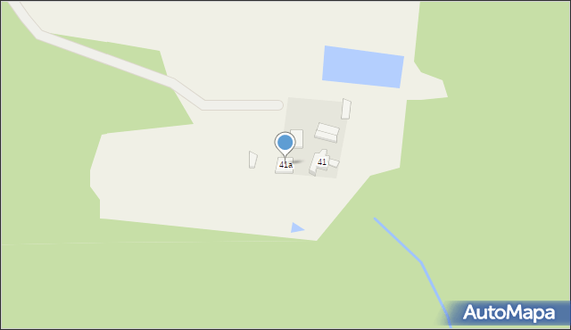 Czarna Wieś, Czarna Wieś, 41a, mapa Czarna Wieś
