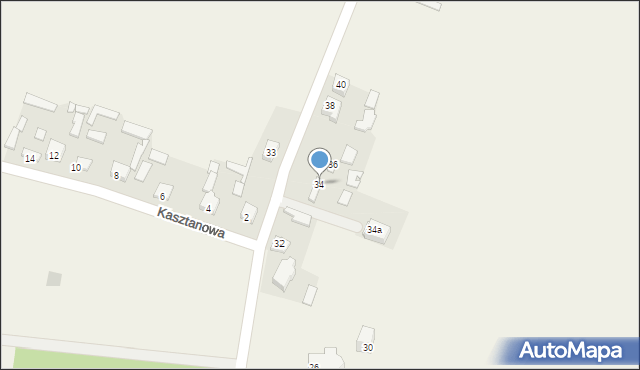 Czarnca, Czarnieckiego Stefana, hetm., 34, mapa Czarnca