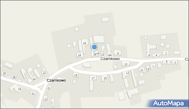 Czarnkowo, Czarnkowo, 14, mapa Czarnkowo