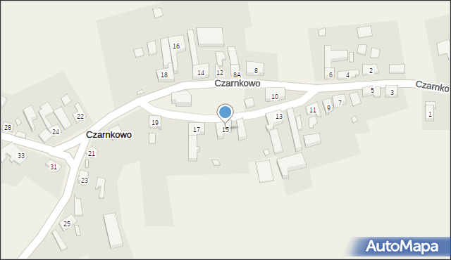 Czarnkowo, Czarnkowo, 15, mapa Czarnkowo